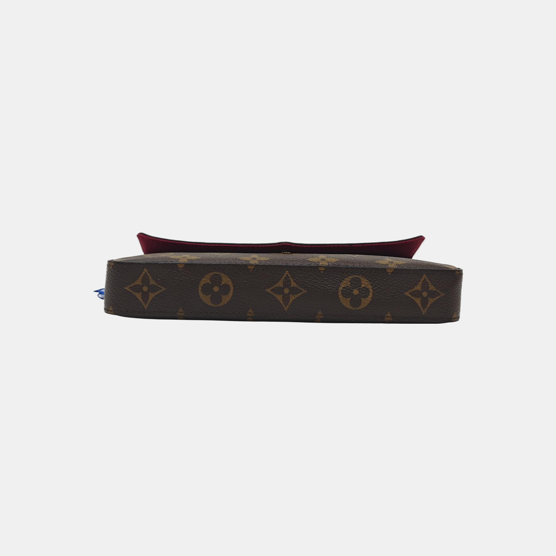 FÉLICIE Monogram Coated Canvas Brown