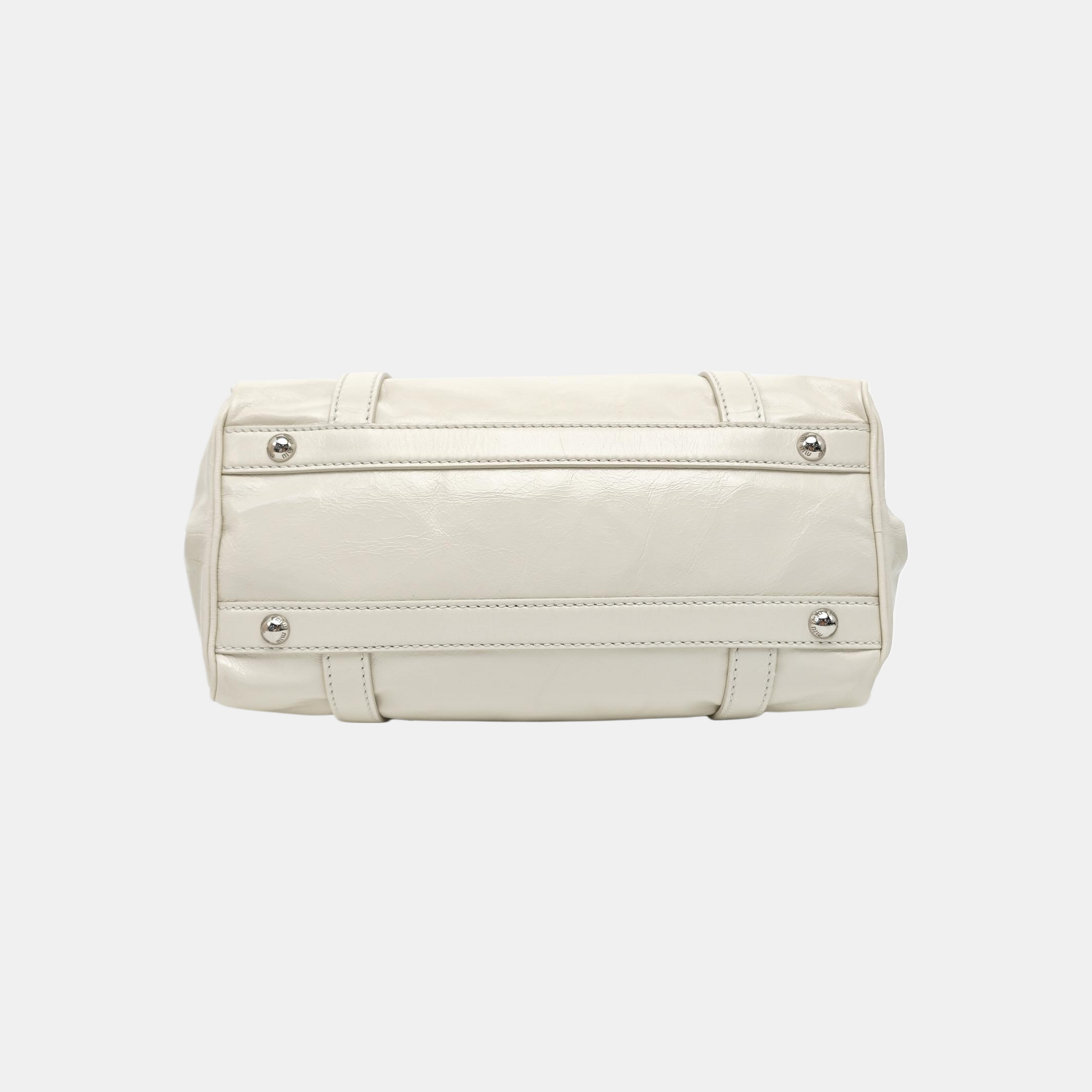 Vitello Calfskin White