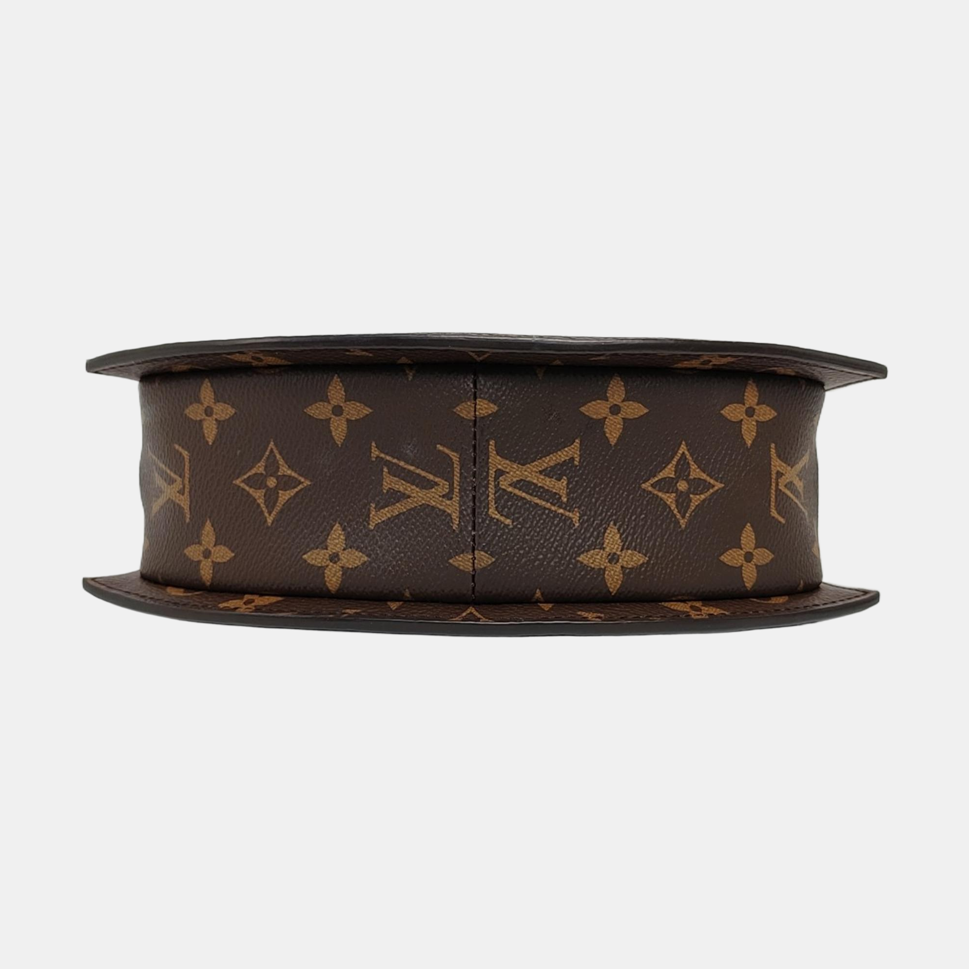 EDEN Monogram Coated Canvas Brown