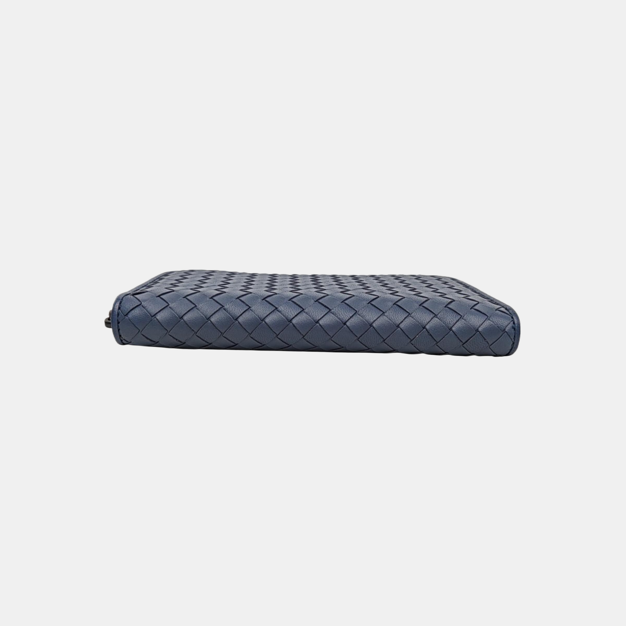 Lambskin Wallet Blue