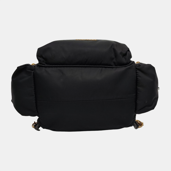 The Rucksack Medium Nylon Black