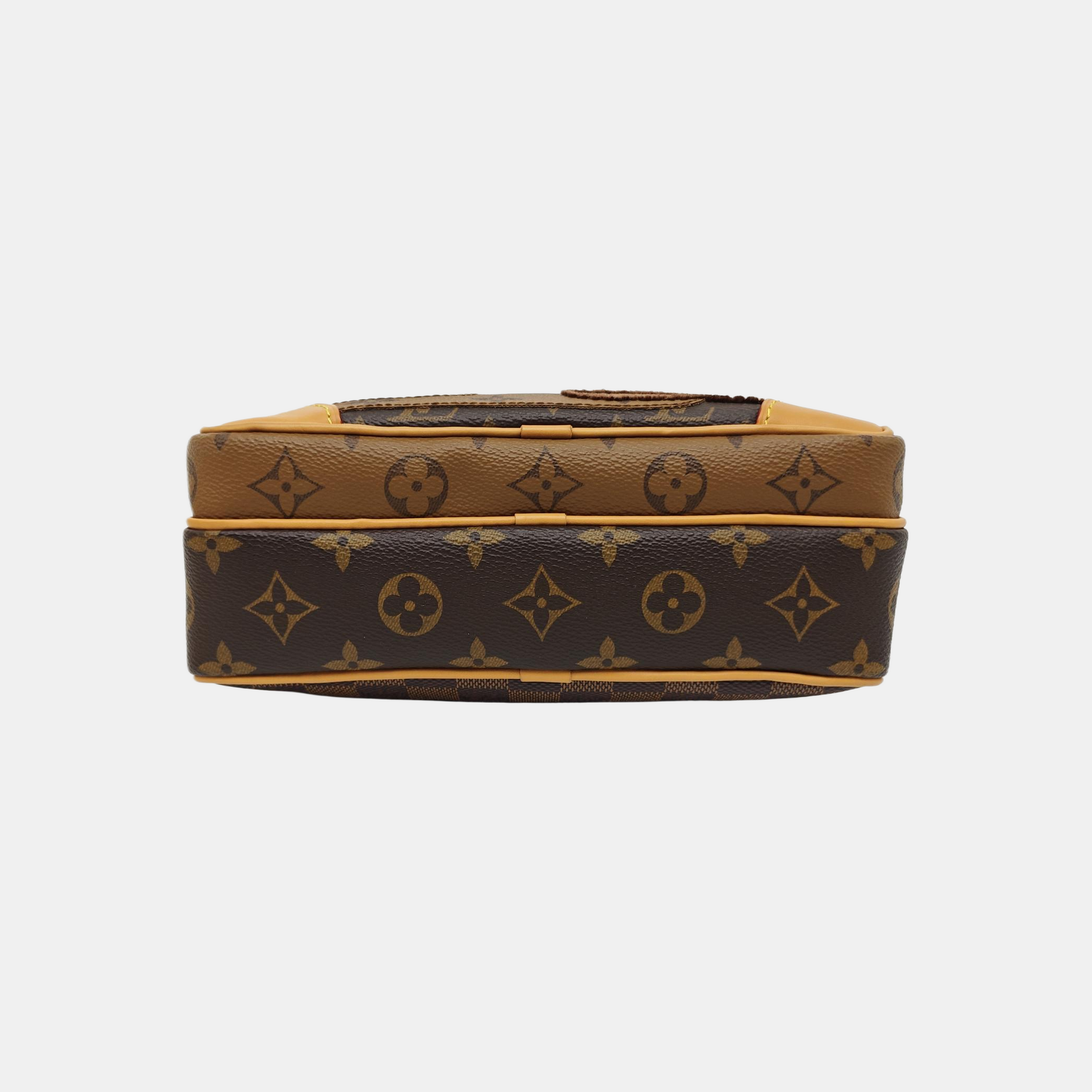 NIL Damier Ebene Coated Canvas Brown