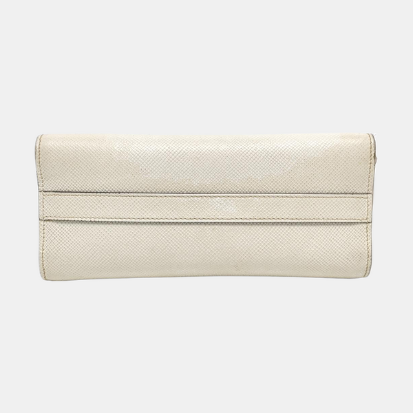 Monochrome Saffiano Calfskin White