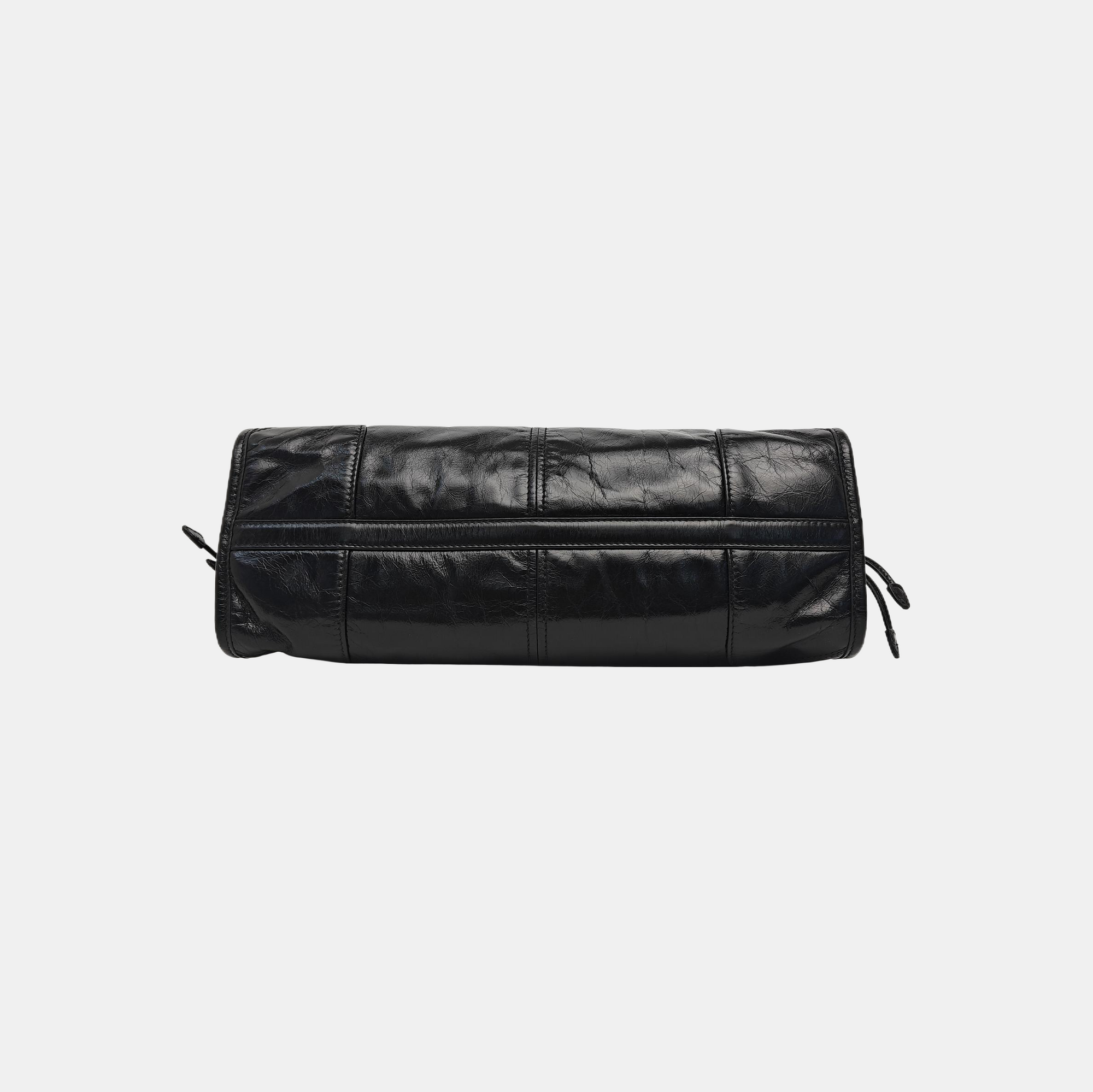 Bonnie Medium Patent Leather Black