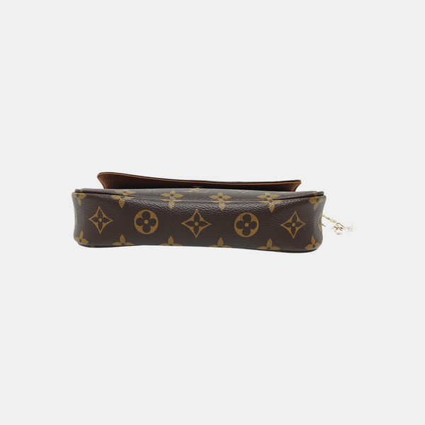 IVY Monogram Coated Canvas Brown