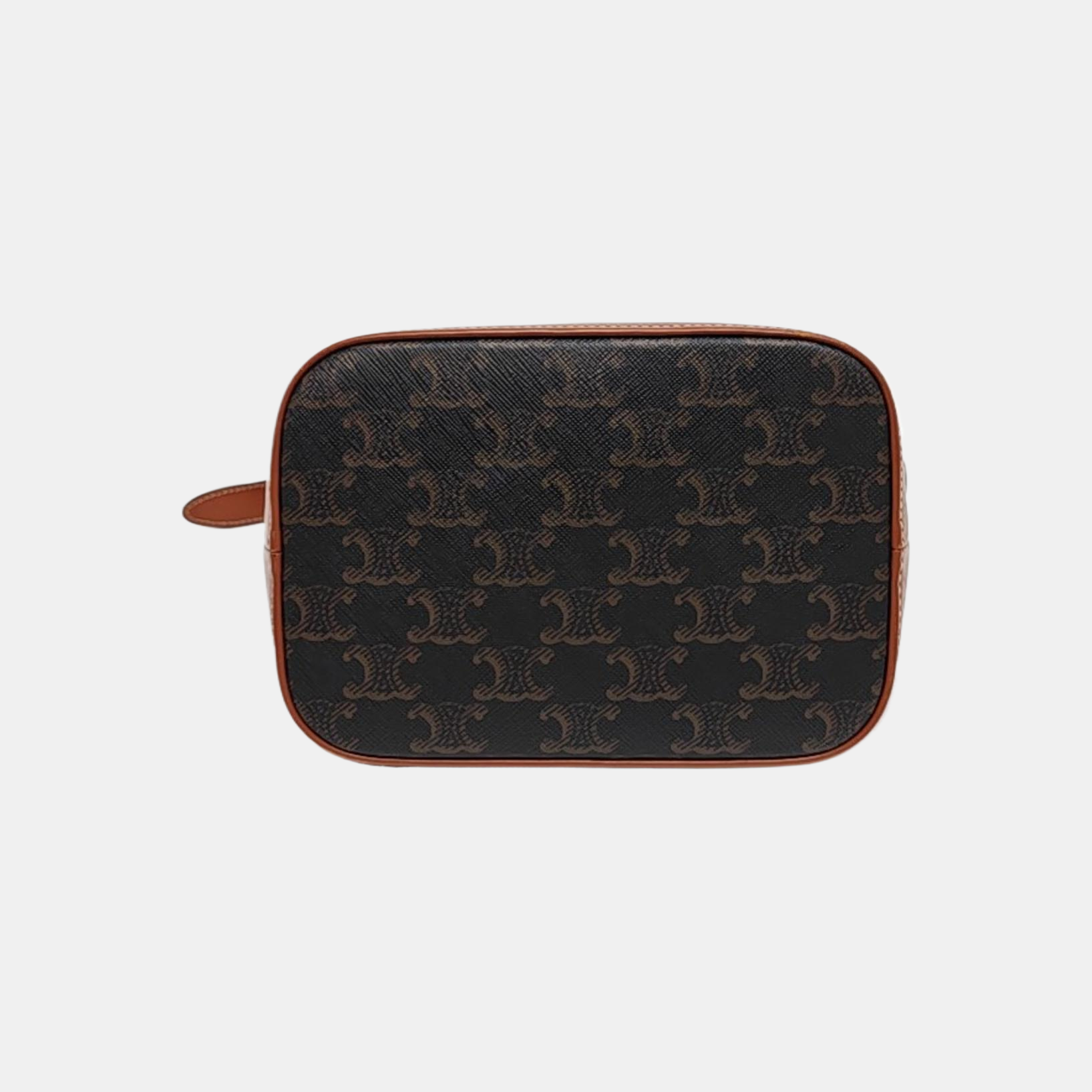 TRIOMPHE CANVAS Small Coated Canvas Brown