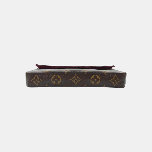 FÉLICIE Monogram Coated Canvas Brown