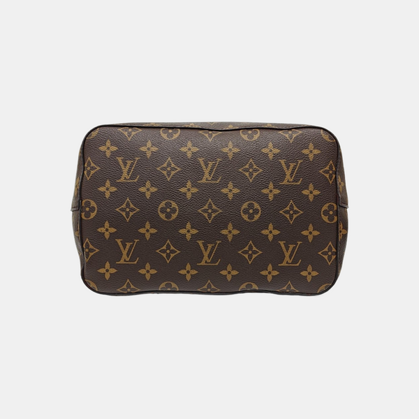 NÉONOÉ MM Monogram Coated Canvas Brown