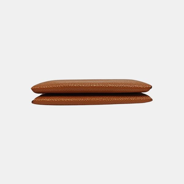 Calvi Epsom Brown Card Holder