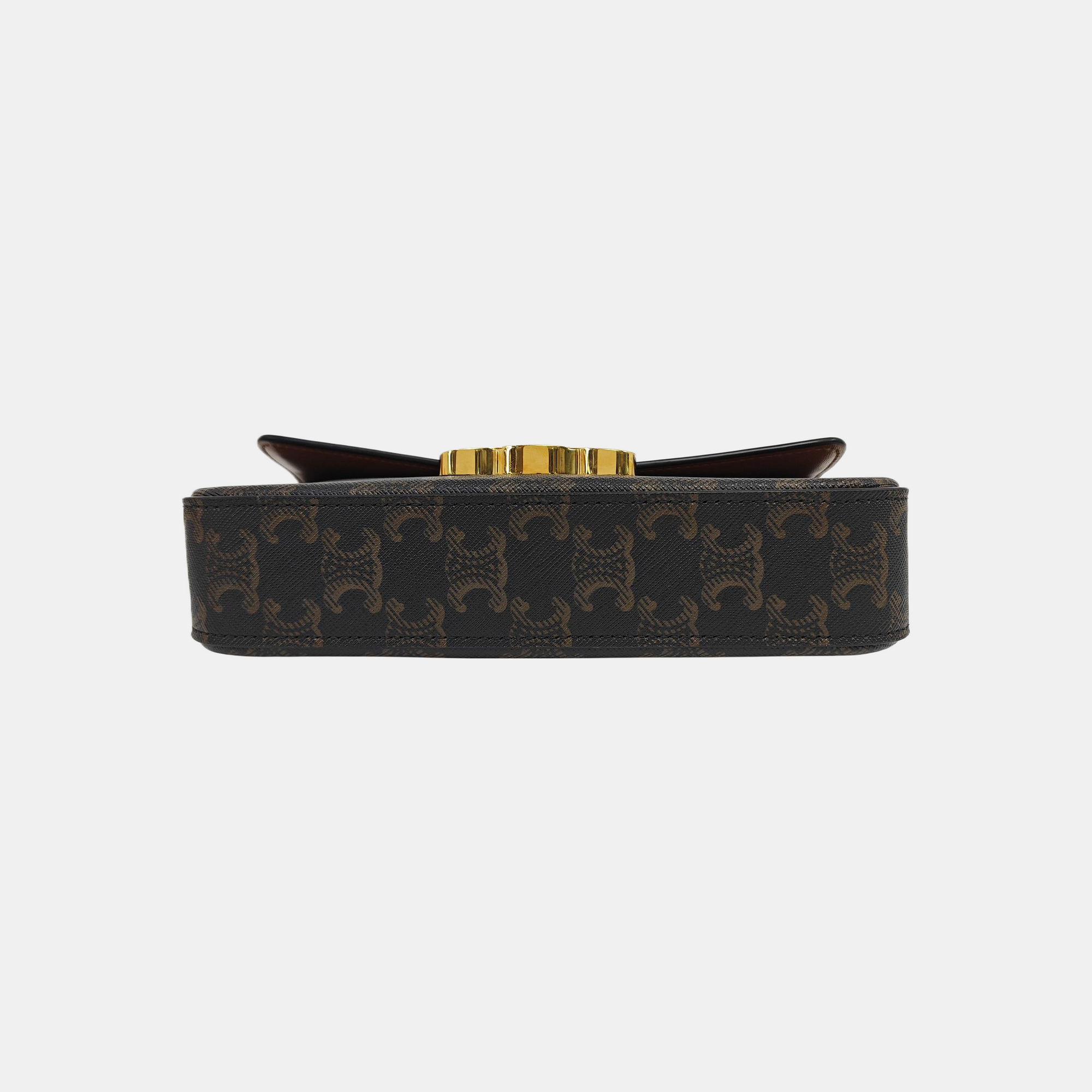 MULTIPOCHETTE Coated Canvas Brown