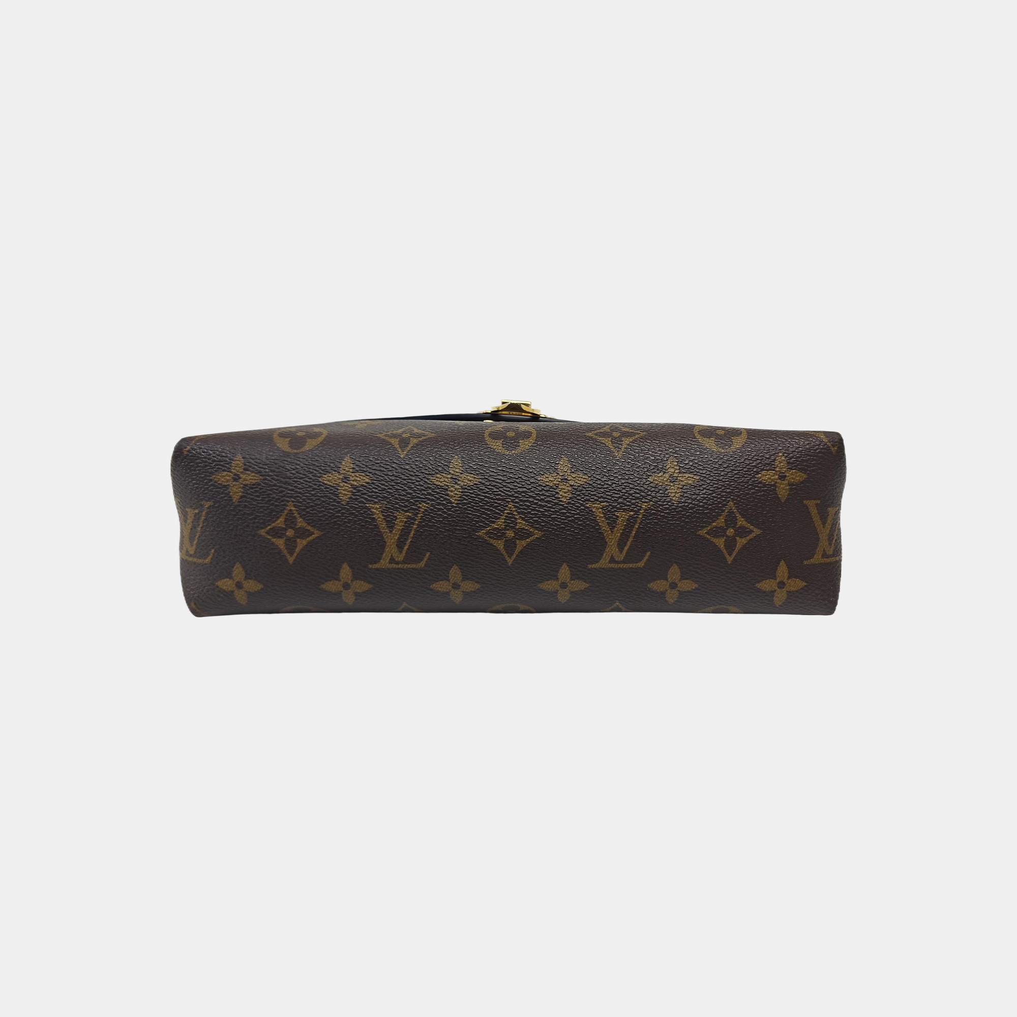 SAINT PLACIDE Monogram Coated Canvas Brown