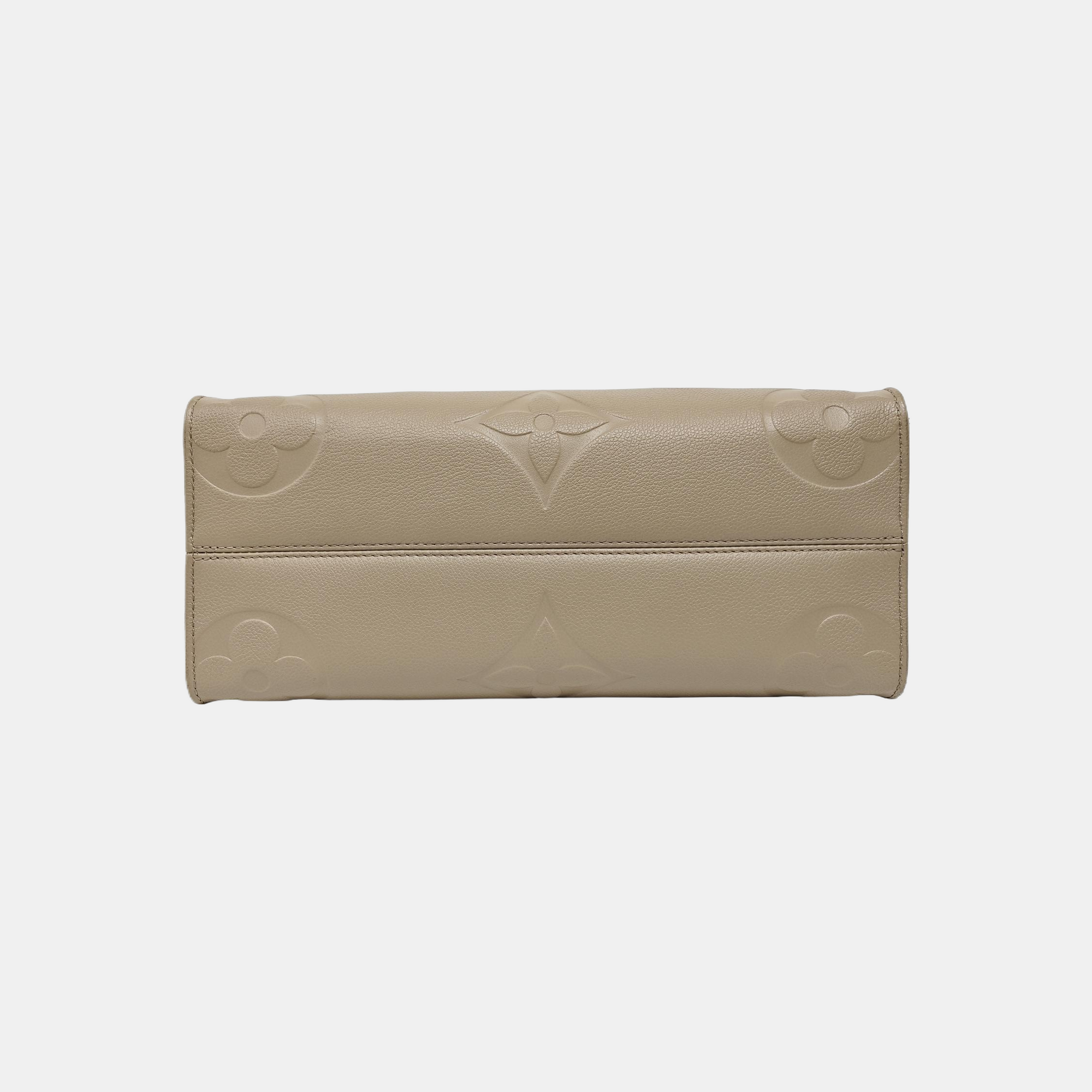 ONTHEGO MM Monogram Calfskin Gray