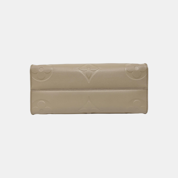 ONTHEGO MM Monogram Calfskin Gray