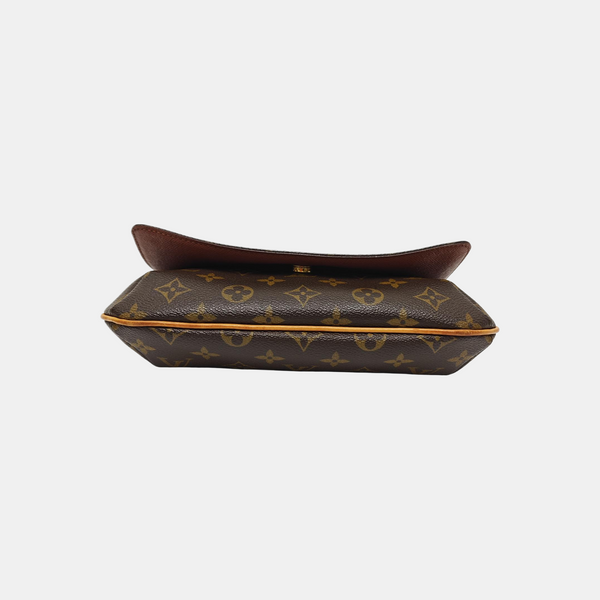 MUSETTE TANGO Monogram Coated Canvas Brown