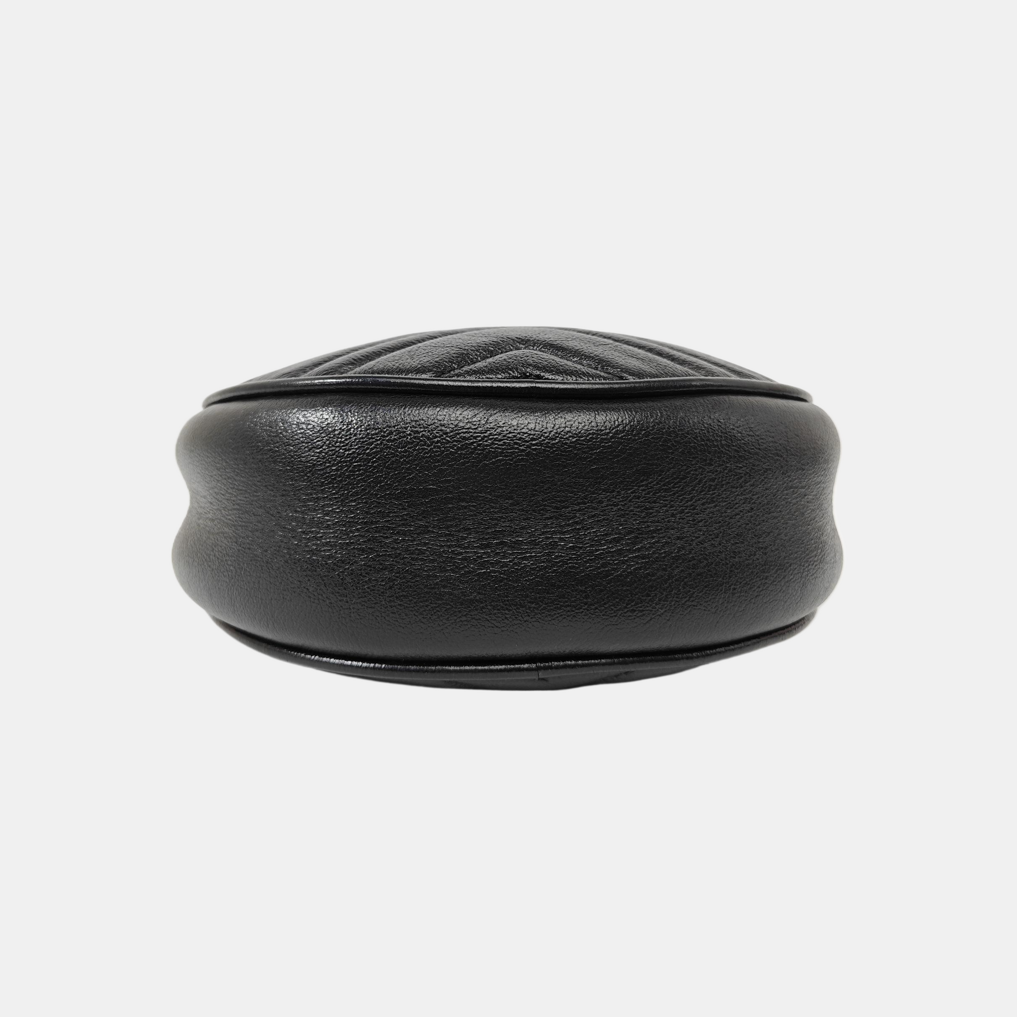 GG Marmont Mini Quilted Calfskin Black
