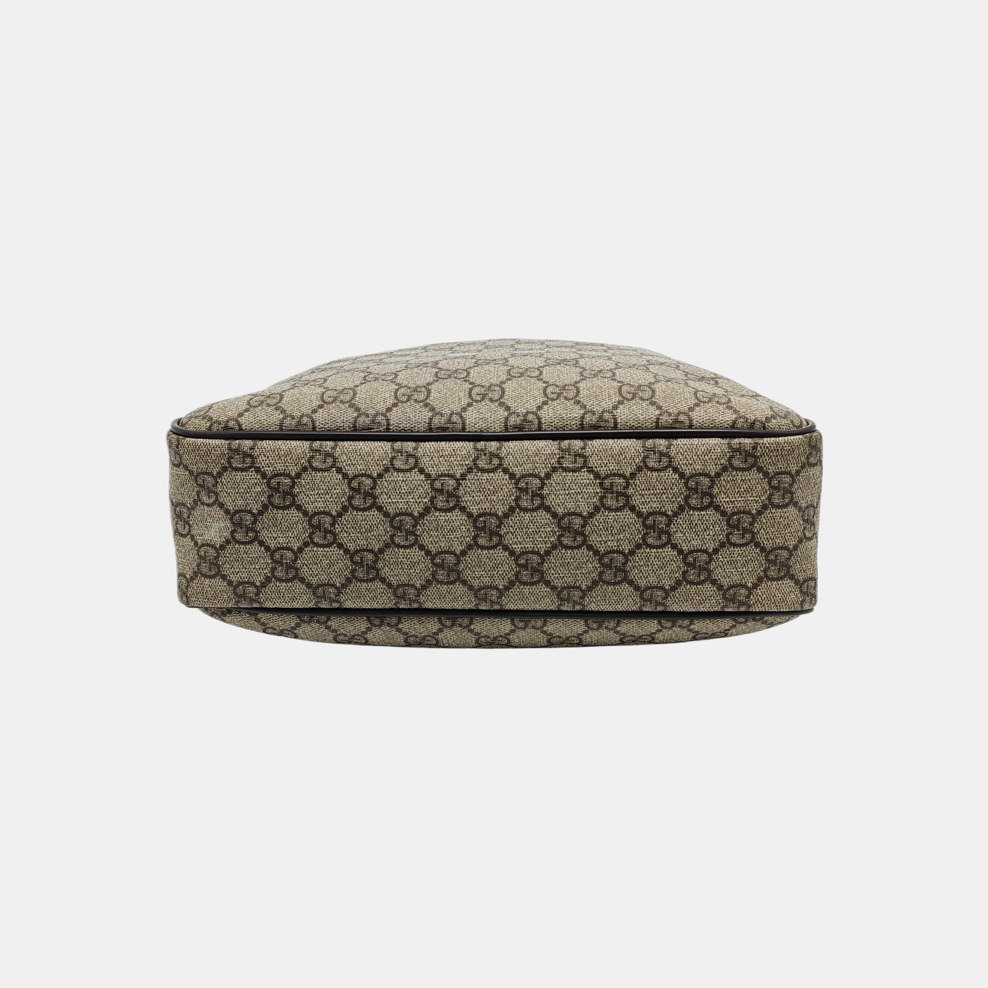 GG Supreme Monogram Coated Canvas Black