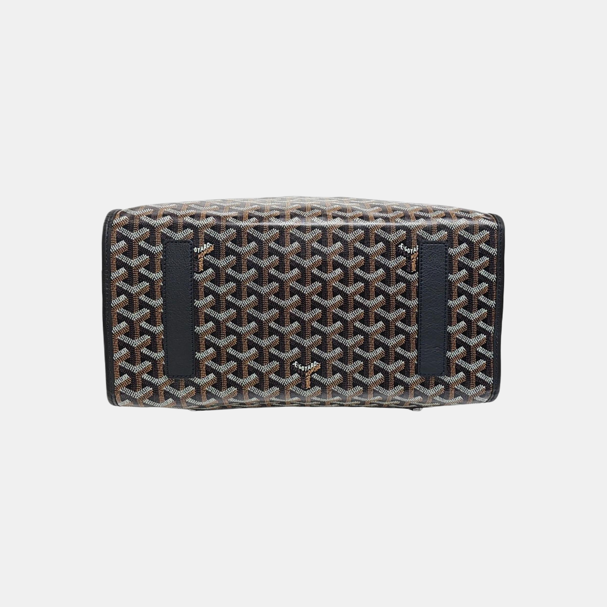Saint Léger Coated Canvas Black