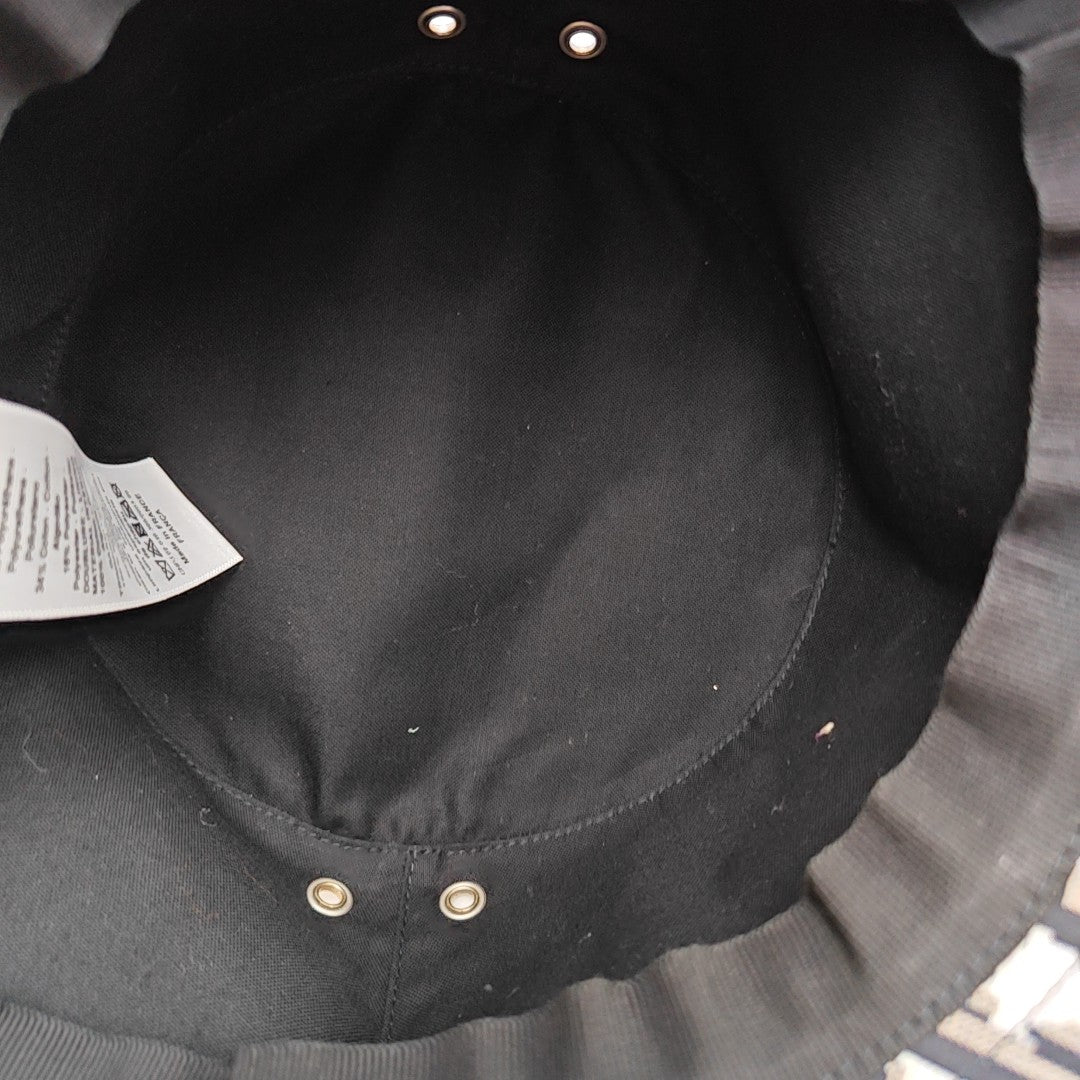 PU/polyurethane Hat Black