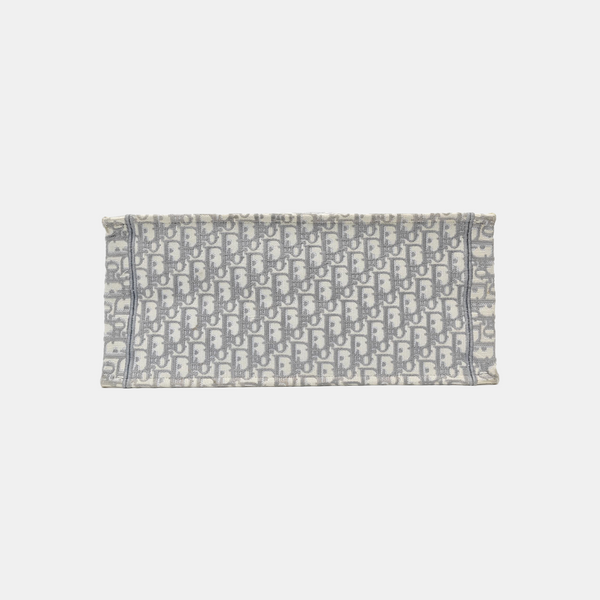 Book Tote Large Oblique Canvas Gray