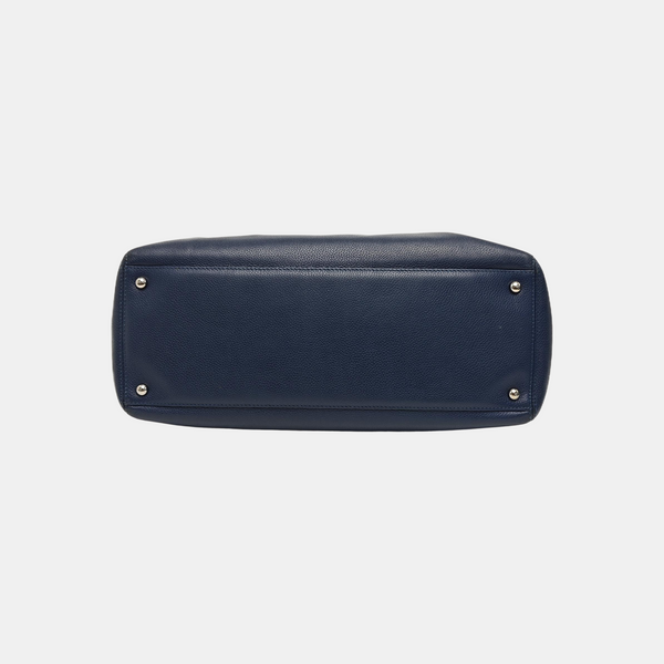 CERF Grained Calfskin Blue
