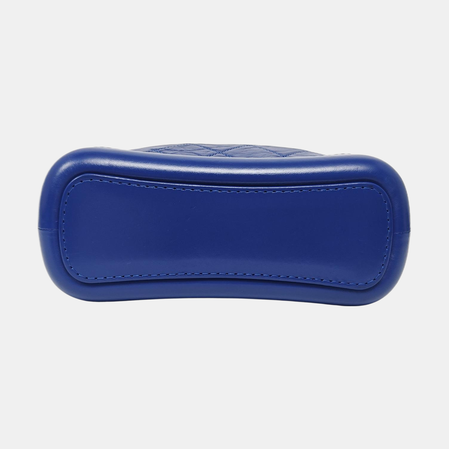 Authenticated pre-owned  GABRIELLE Small Quilted Calfskin Blue - Shoulder Bag at Looply