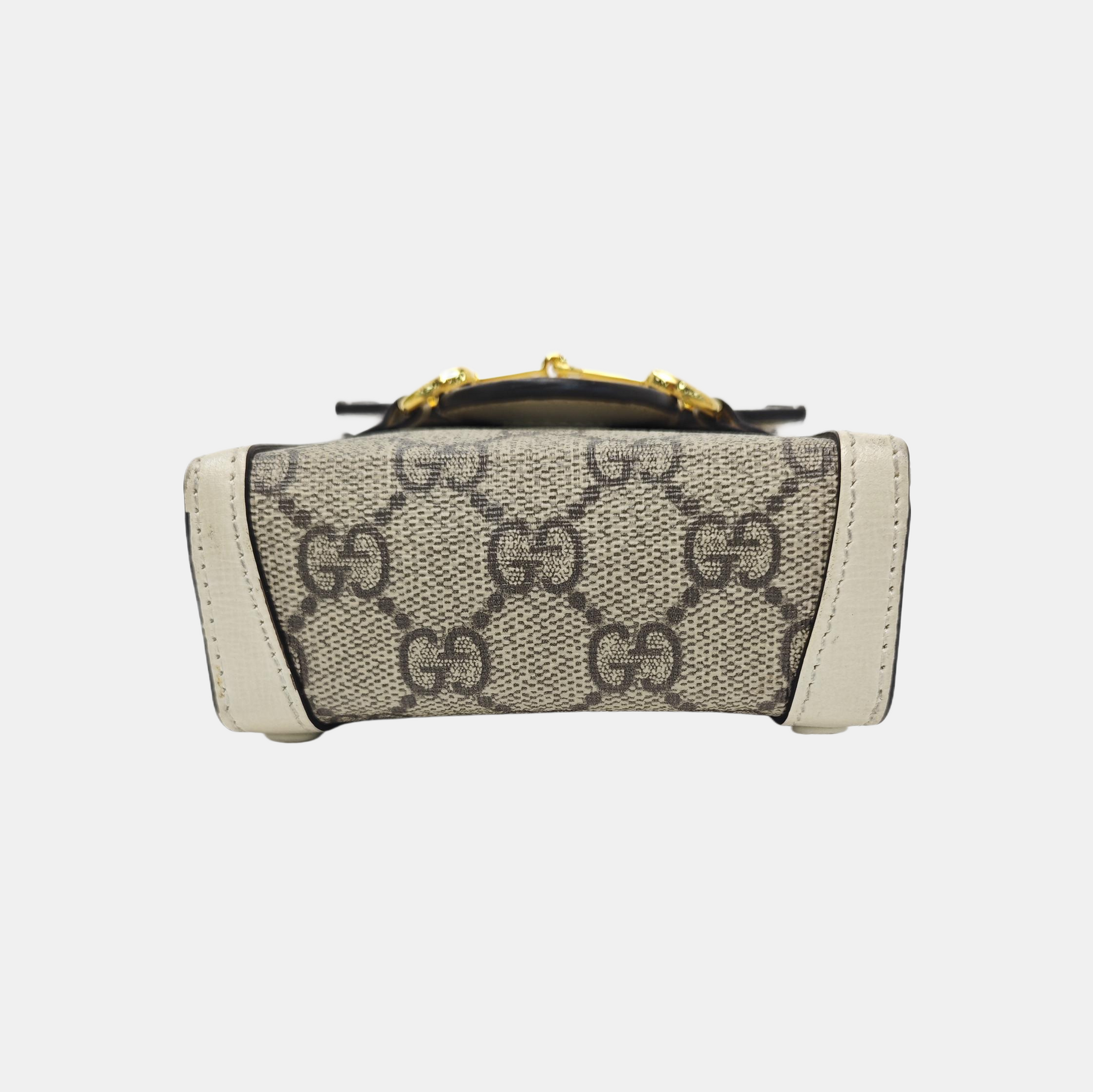 Horsebit 1955 Mini Coated Canvas Beige