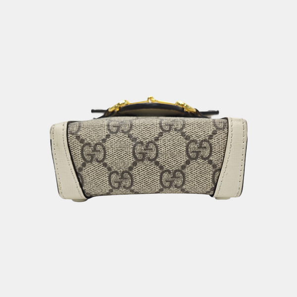 Horsebit 1955 Mini Coated Canvas Beige