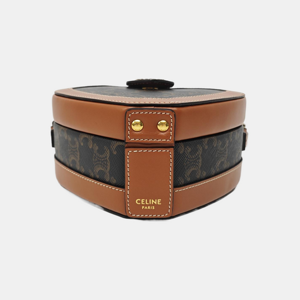 TRIOMPHE Mini Coated Canvas Brown
