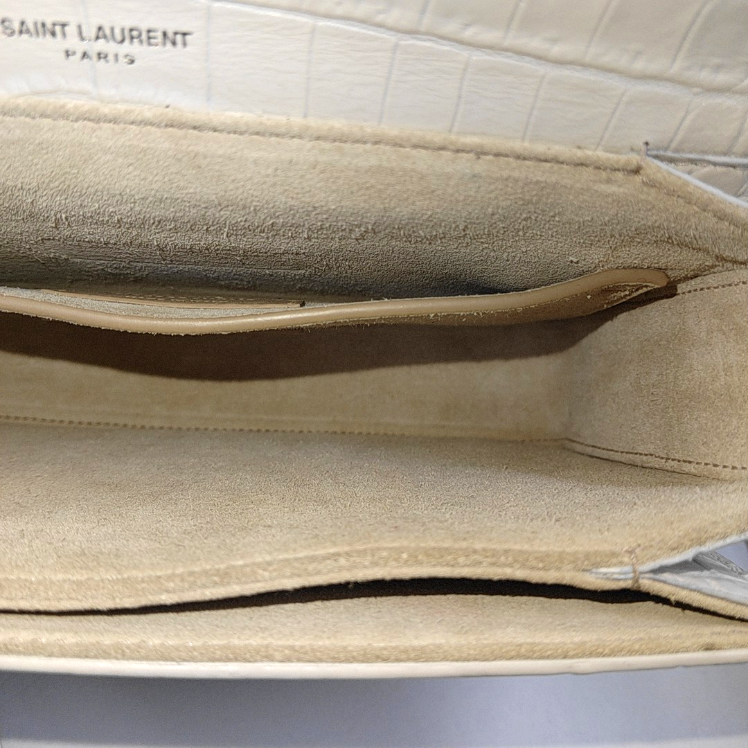 BELLECHASSE Calfskin White
