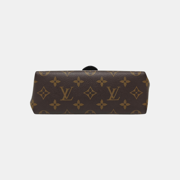 LOCKY BB Monogram Coated Canvas Brown