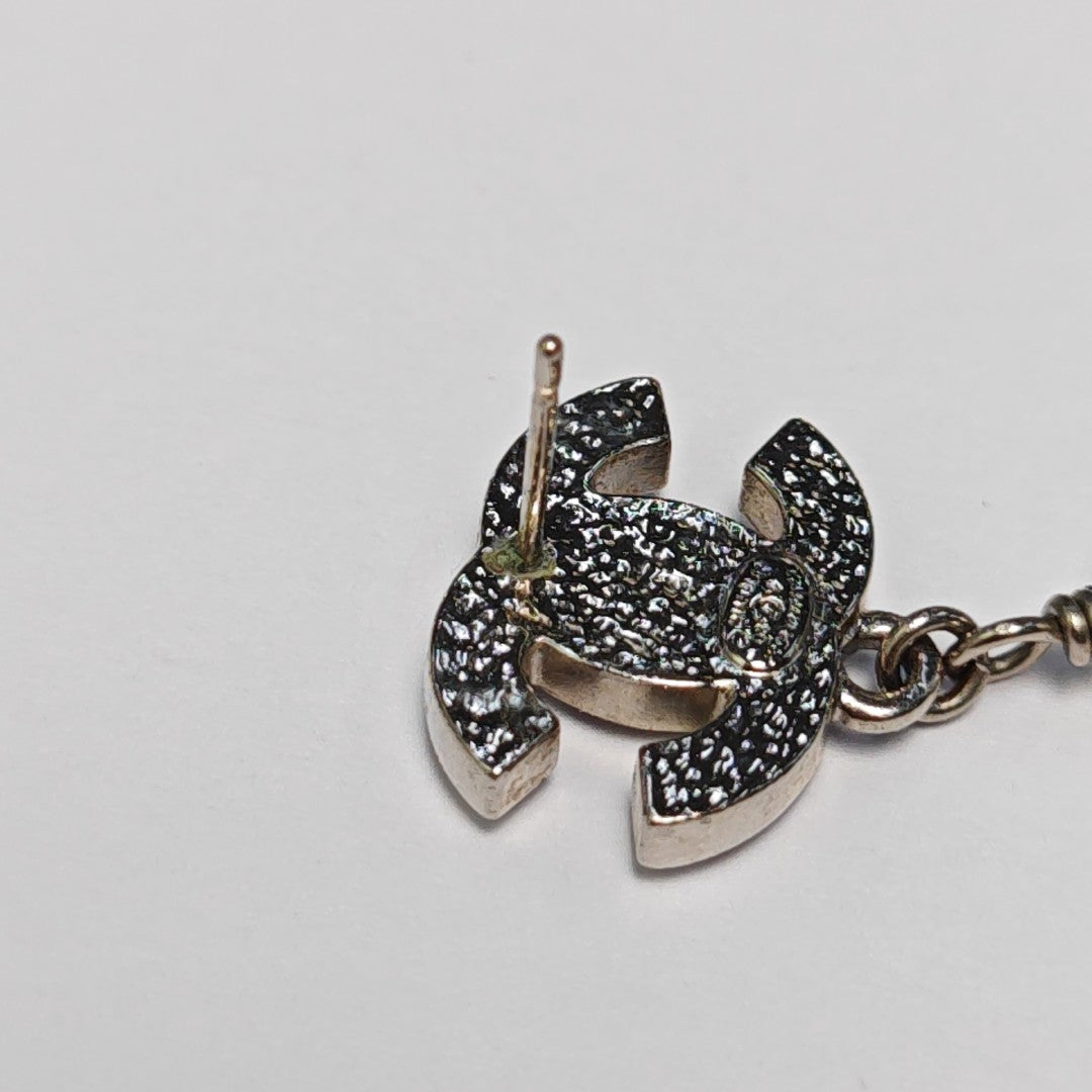 Metal Silver Earrings
