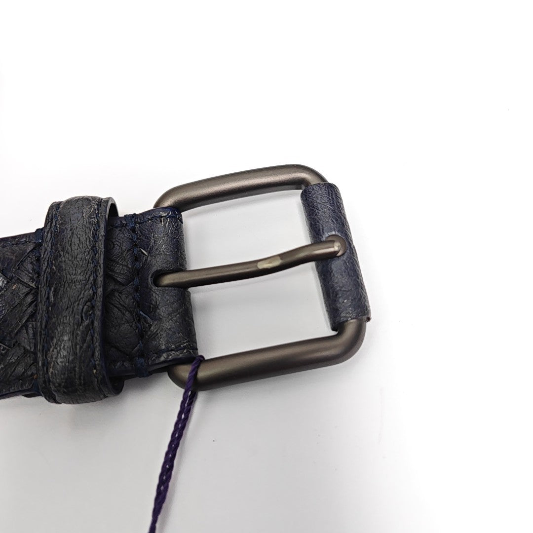 Leather Belt Blue