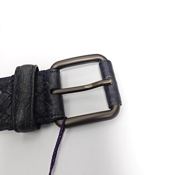 Leather Belt Blue