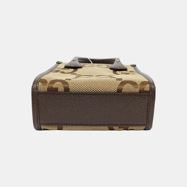 Jumbo Mini Monogram Canvas Beige