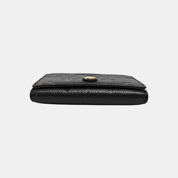 Calfskin Card Holder Black