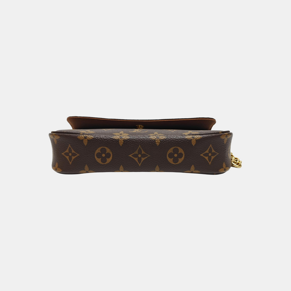 IVY Monogram Coated Canvas Brown