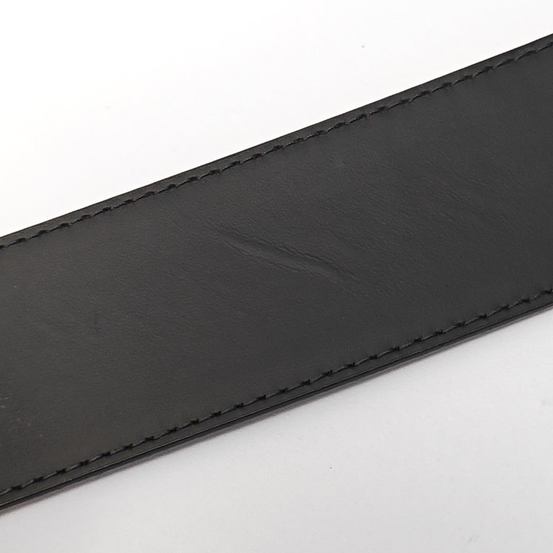 Coated Canvas Belt Black
