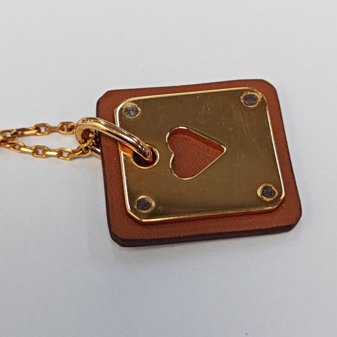As De Coeur Metal Rose Gold Necklace