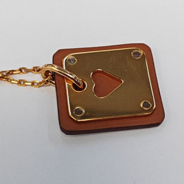 As De Coeur Metal Rose Gold Necklace