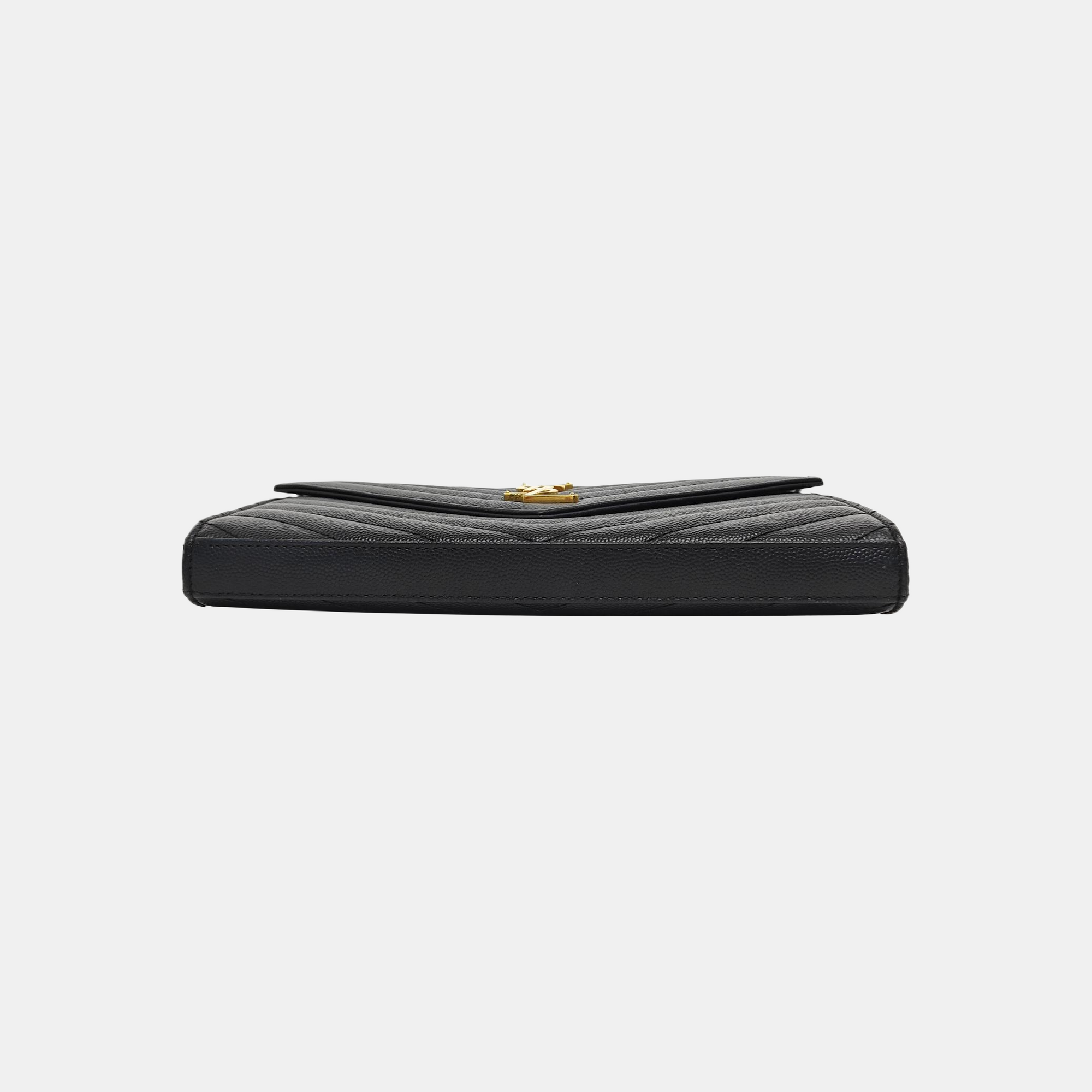 MONOGRAM Medium Quilted Calfskin Black