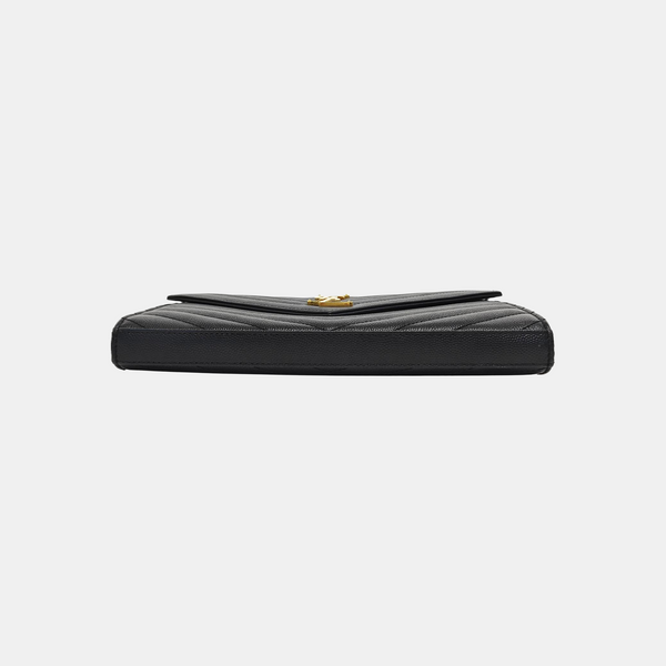 MONOGRAM Medium Quilted Calfskin Black