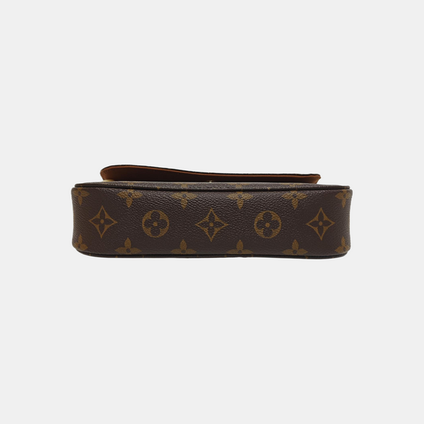 IVY Monogram Coated Canvas Brown