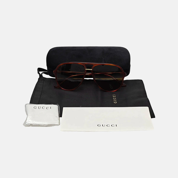 Synthetic Sunglasses Brown