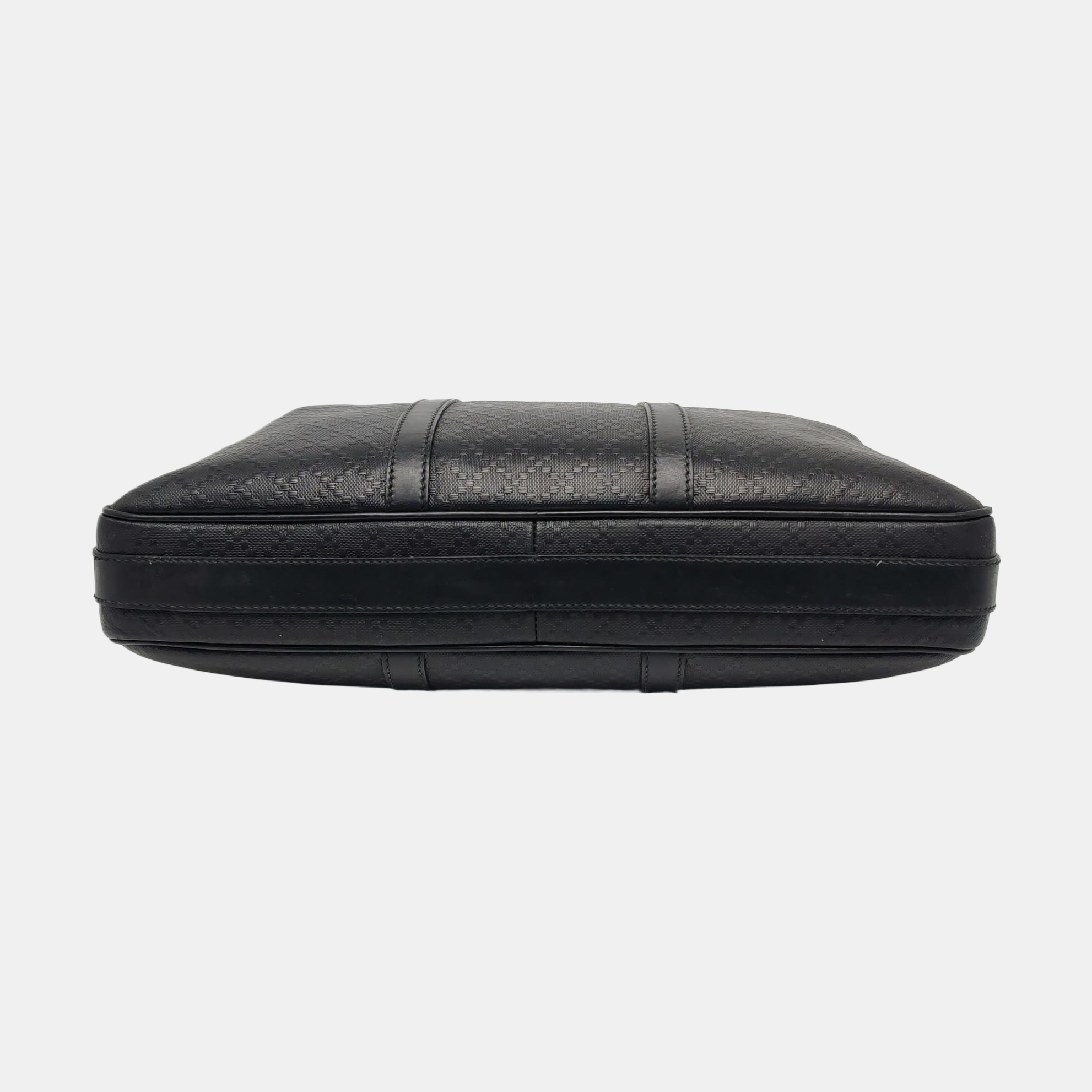 Diamante Quilted Calfskin Black