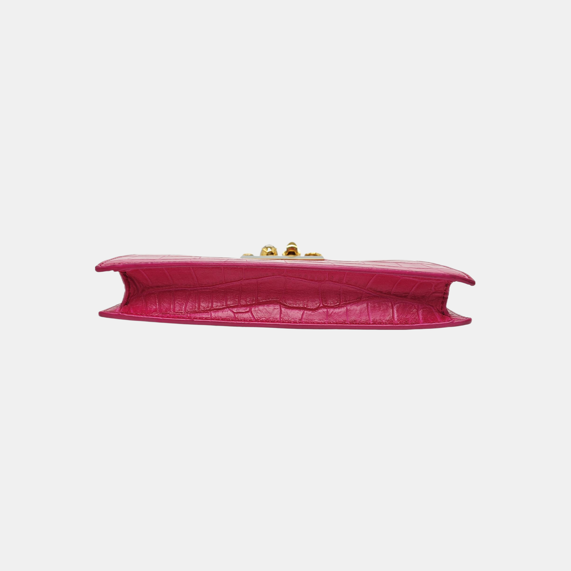 Calfskin Clutch Red