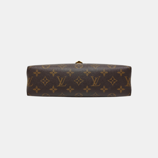 SAINT PLACIDE Monogram Coated Canvas Brown