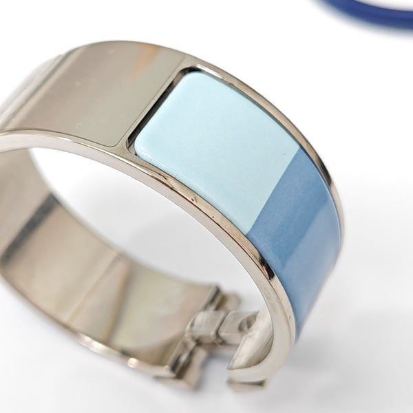 Clic H Metal Gold Bangle