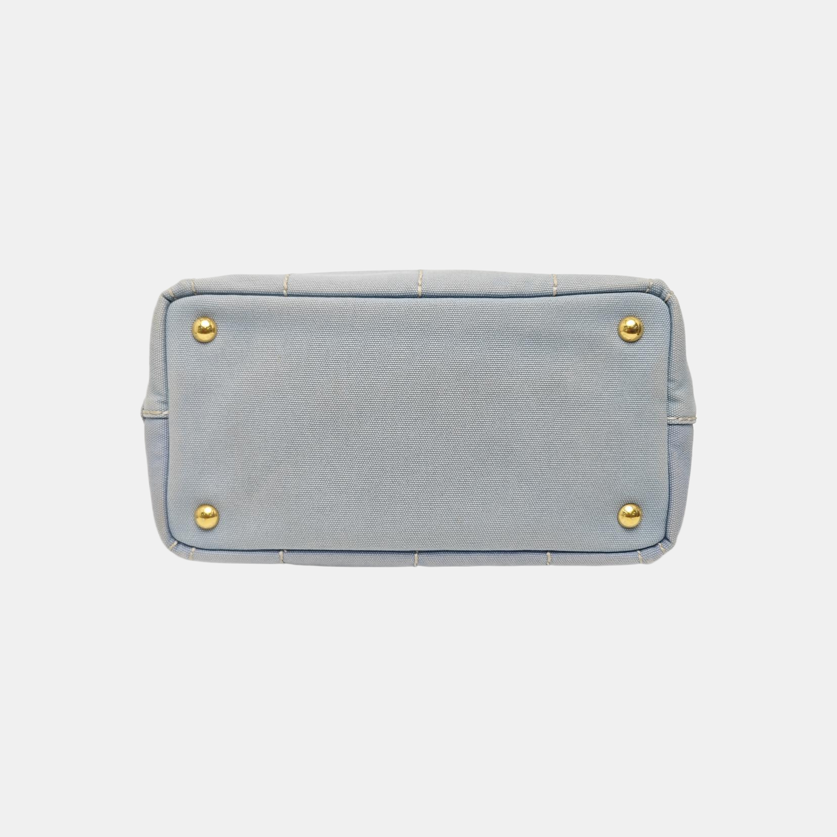 Denim Quilted Canvas Blue
