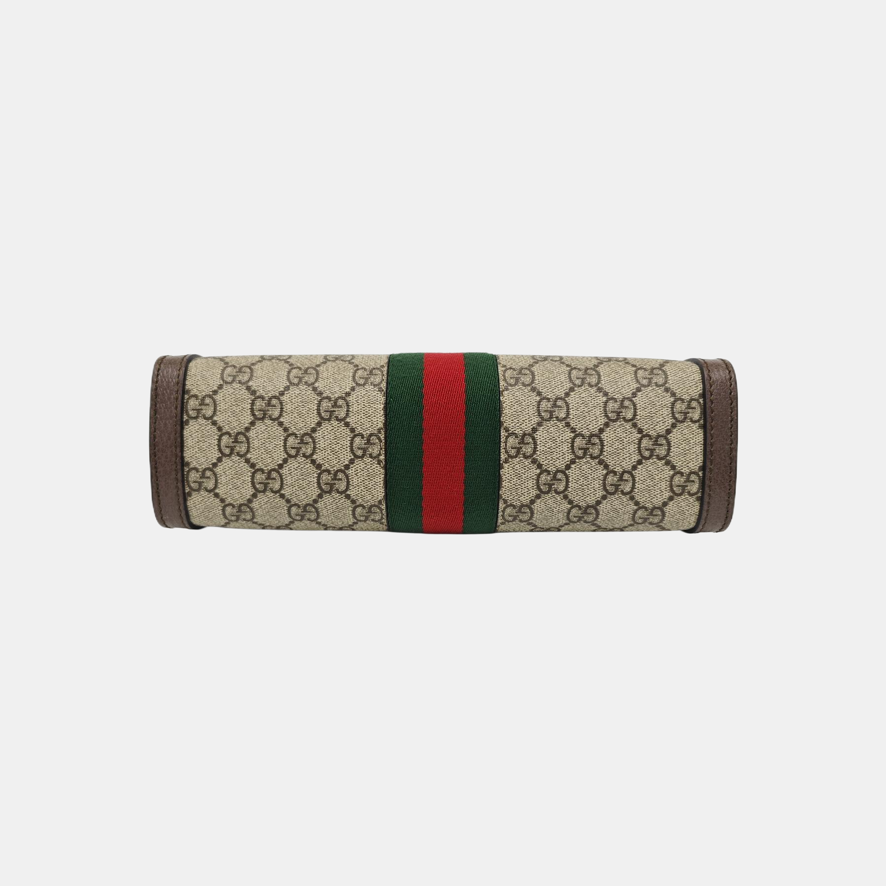 Ophidia Medium Monogram Coated Canvas Beige