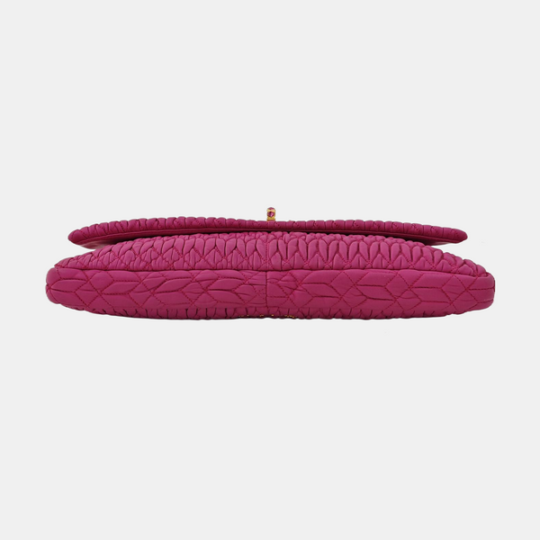 Crystal Quilted Lambskin Red